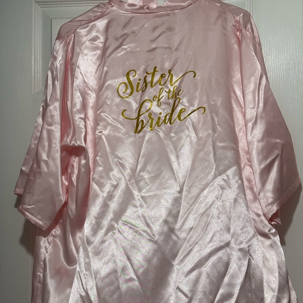 Sister of the bride gown light pink size M